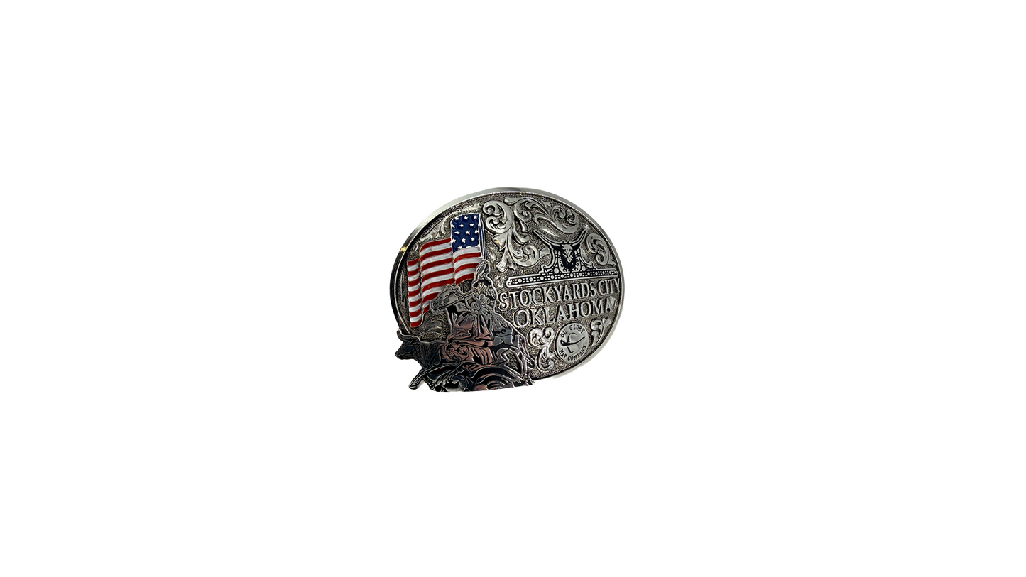 The Stockyard Belt Buckle